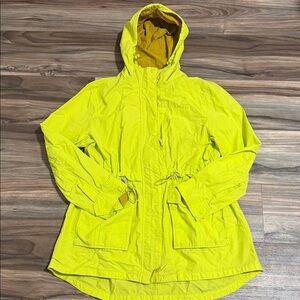 J.Crew Perfect Lightweight Jacket in Chartreuse Women’s Size M Mid Length
